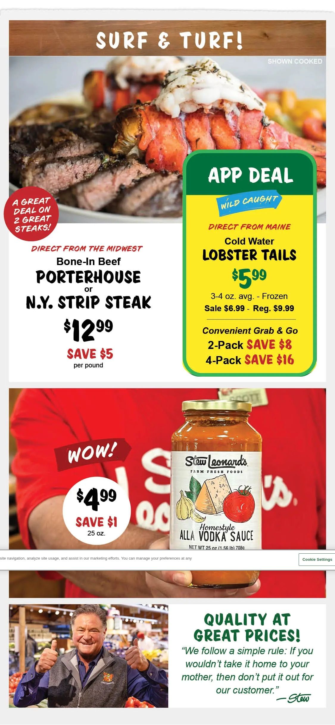 Stew Leonard's Weekly Ad August 19 - 25, 2026