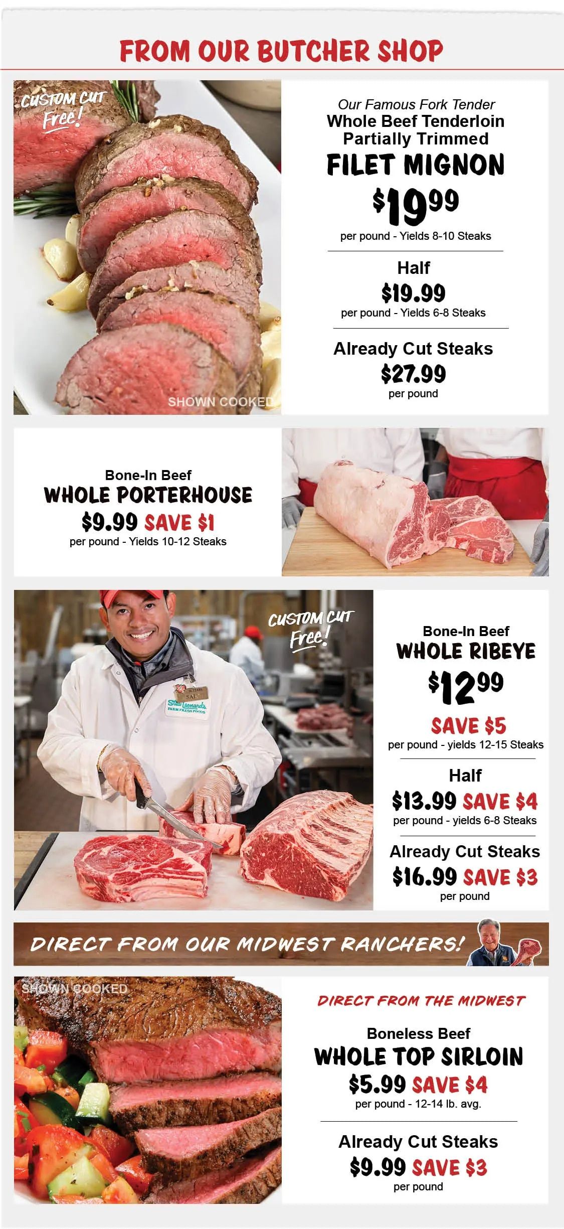 Stew Leonard's Weekly Ad August 19 - 25, 2026
