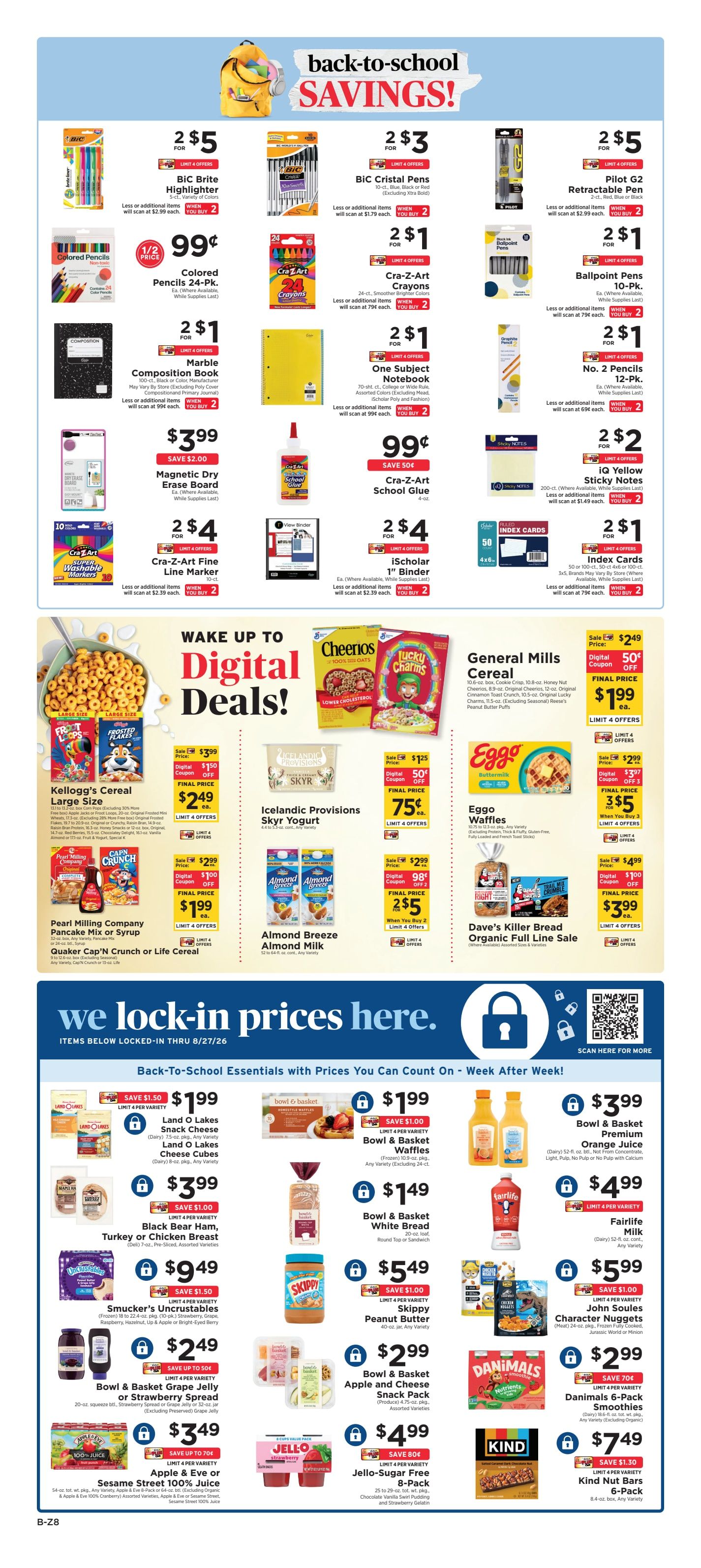 ShopRite (949 Beards Hill Rd, Aberdeen, MD) Weekly Ad August 21 - 27, 2026