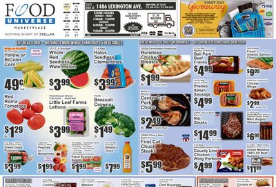 Food Universe (1486 Lexington Ave., New York, NY) Weekly Ad August 21 - 27, 2026