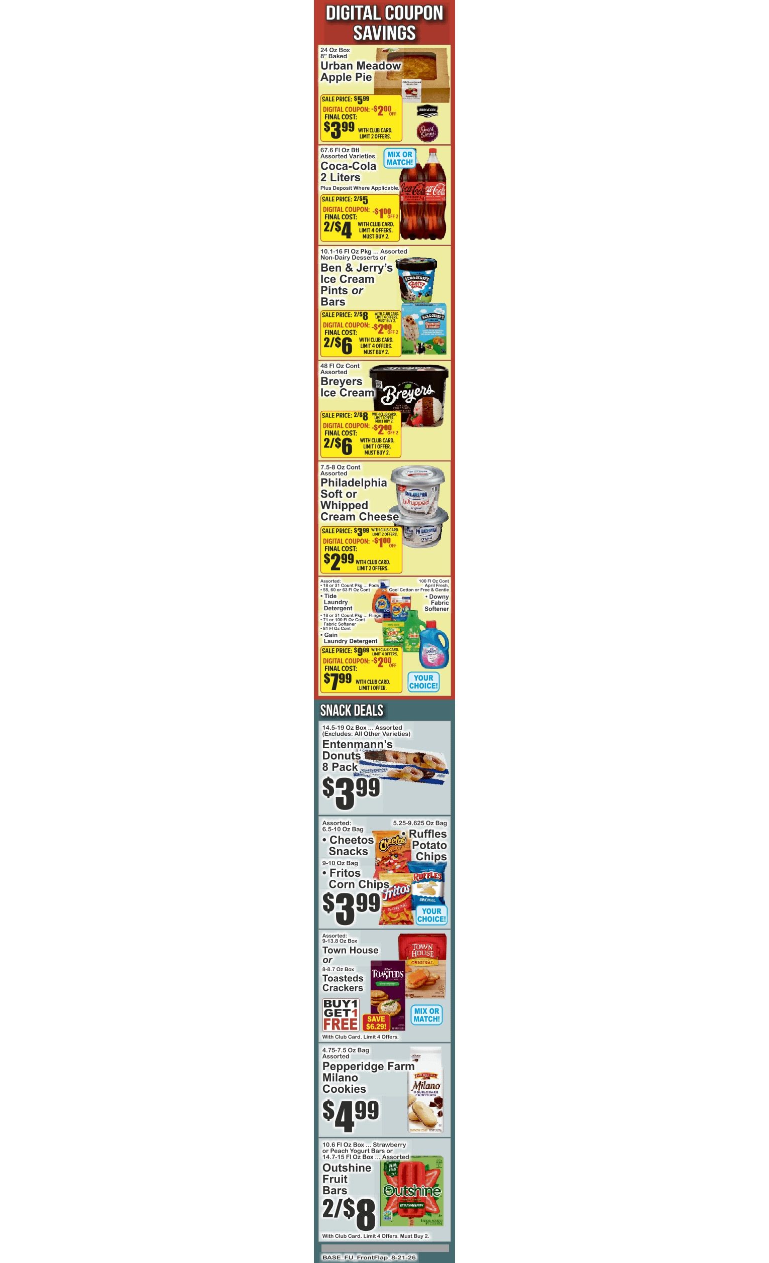 Food Universe (1486 Lexington Ave., New York, NY) Weekly Ad August 21 - 27, 2026