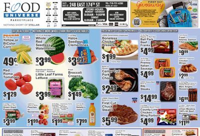 Food Universe (248 East 174th Street, Bronx, NY) Weekly Ad August 21 - 27, 2026