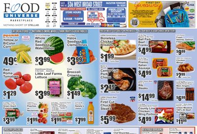 Food Universe (Hazleton, PA) Weekly Ad August 21 - 27, 2026