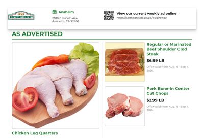 Northgate Market Weekly Ad August 19 - September 1, 2026