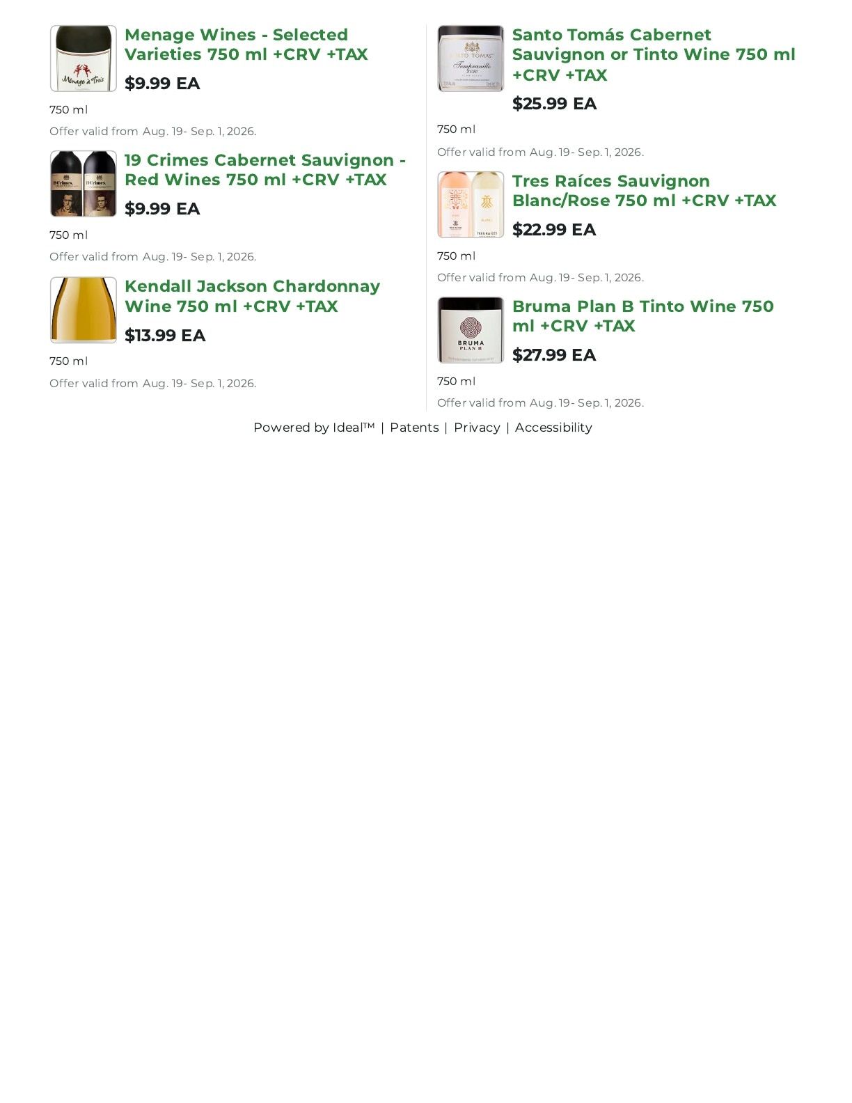 Northgate Market Weekly Ad August 19 - September 1, 2026