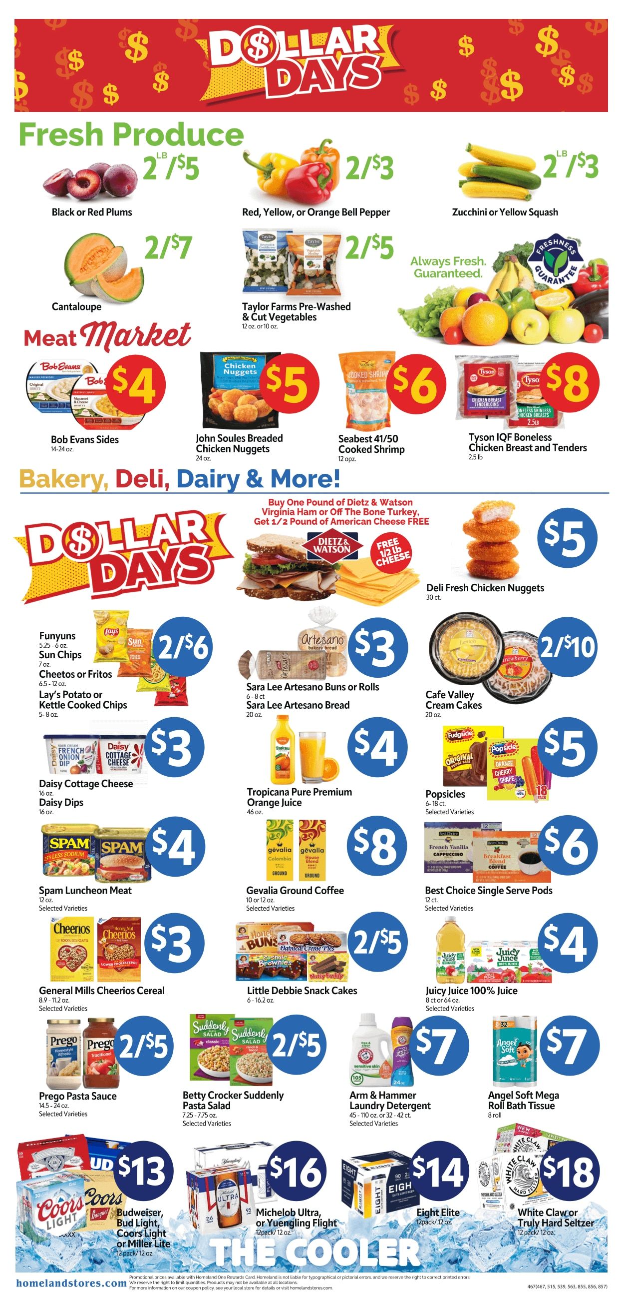 Homeland Stores (Bartlesville and other locations, OK) Weekly Ad August 19 - 25, 2026
