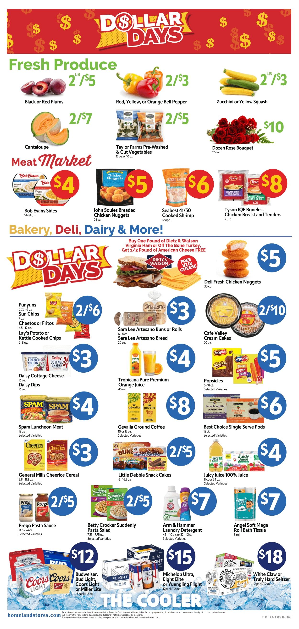 Homeland Stores (Clinton and Elk City, OK) Weekly Ad August 19 - 25, 2026
