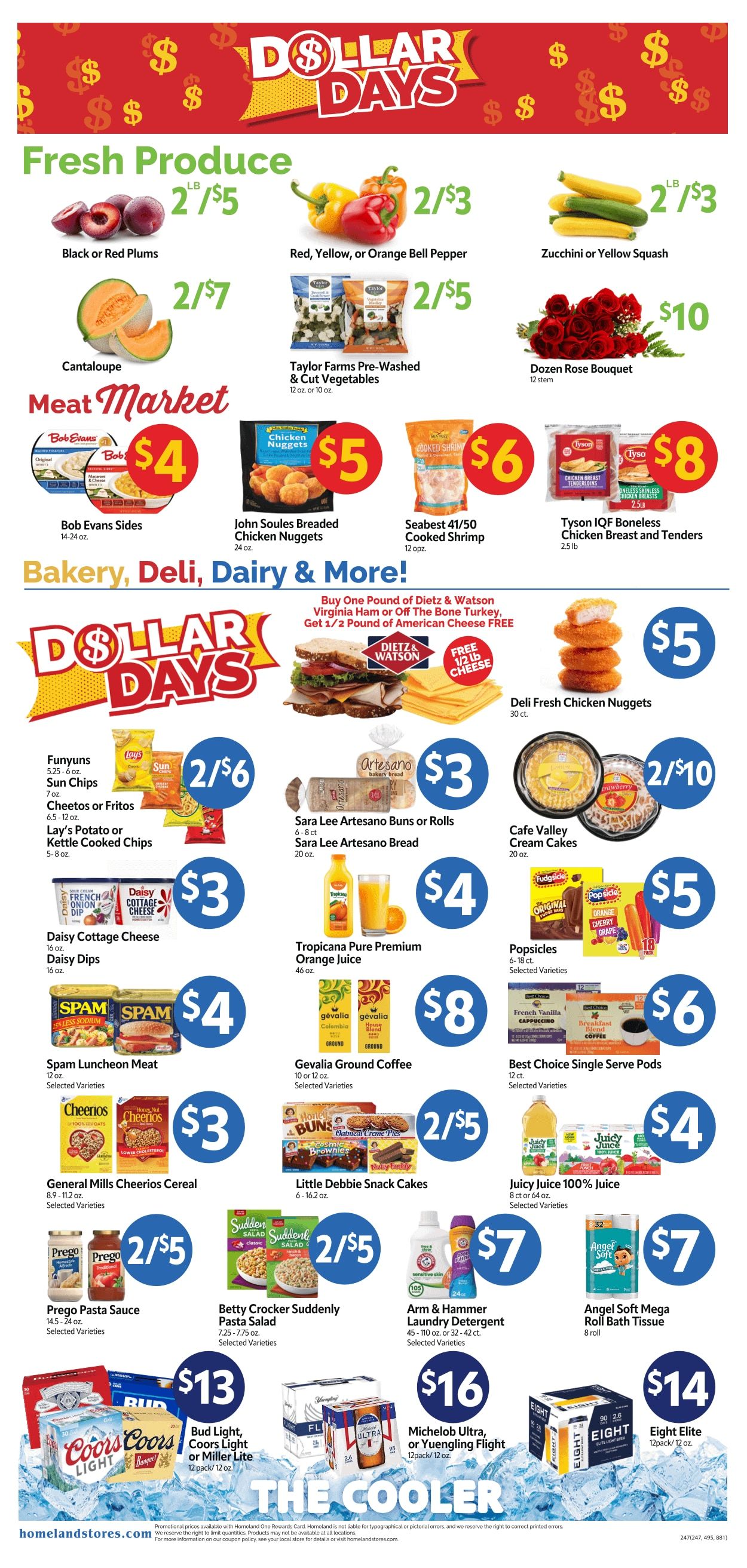 Homeland Stores (Henryetta and Muskogee, OK) Weekly Ad August 19 - 25, 2026