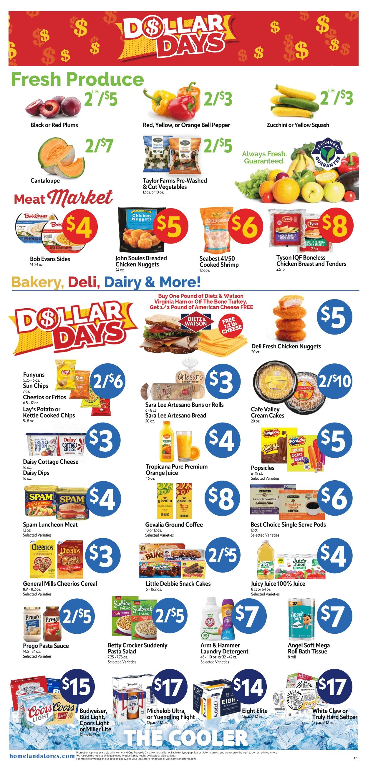 Homeland Stores (Justin, TX) Weekly Ad August 19 - 25, 2026