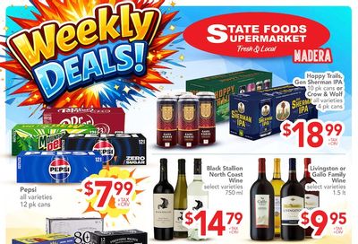State Foods Supermarket (Madera, CA) Weekly Ad August 19 - 25, 2026