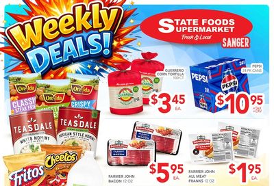 State Foods Supermarket (Sanger, CA) Weekly Ad August 19 - 25, 2026