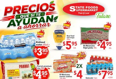 State Foods Supermarket (Tulare, CA) Weekly Ad August 19 - 25, 2026