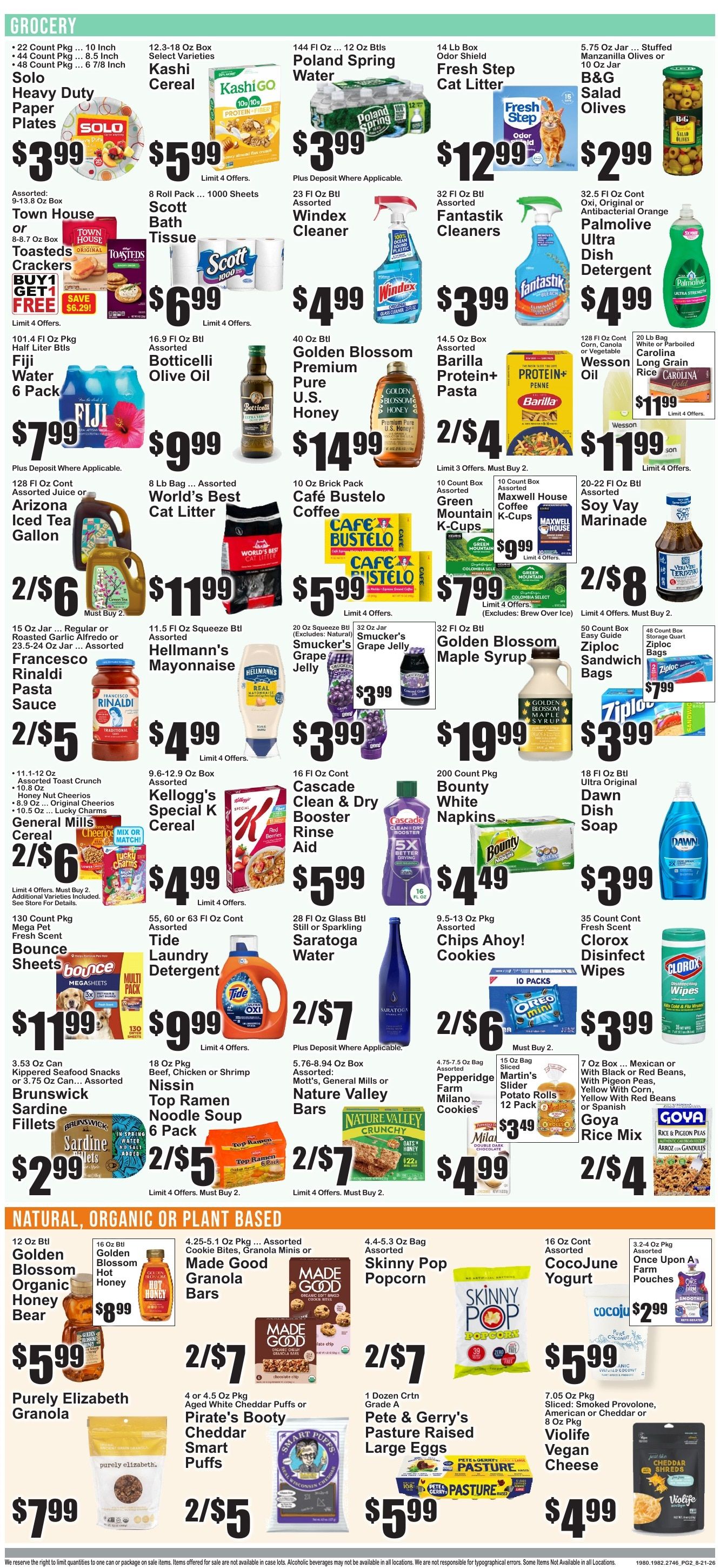 The Food Emporium Weekly Ad August 21 - 27, 2026