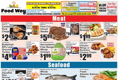 Food Way Weekly Ad August 21 - 27, 2026