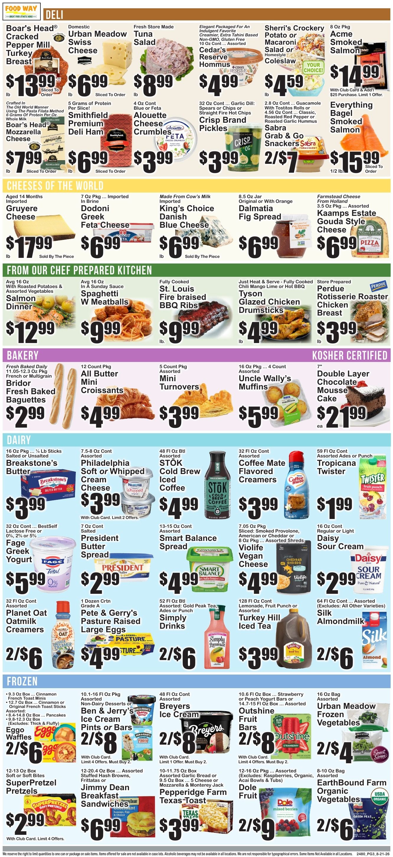 Food Way Weekly Ad August 21 - 27, 2026