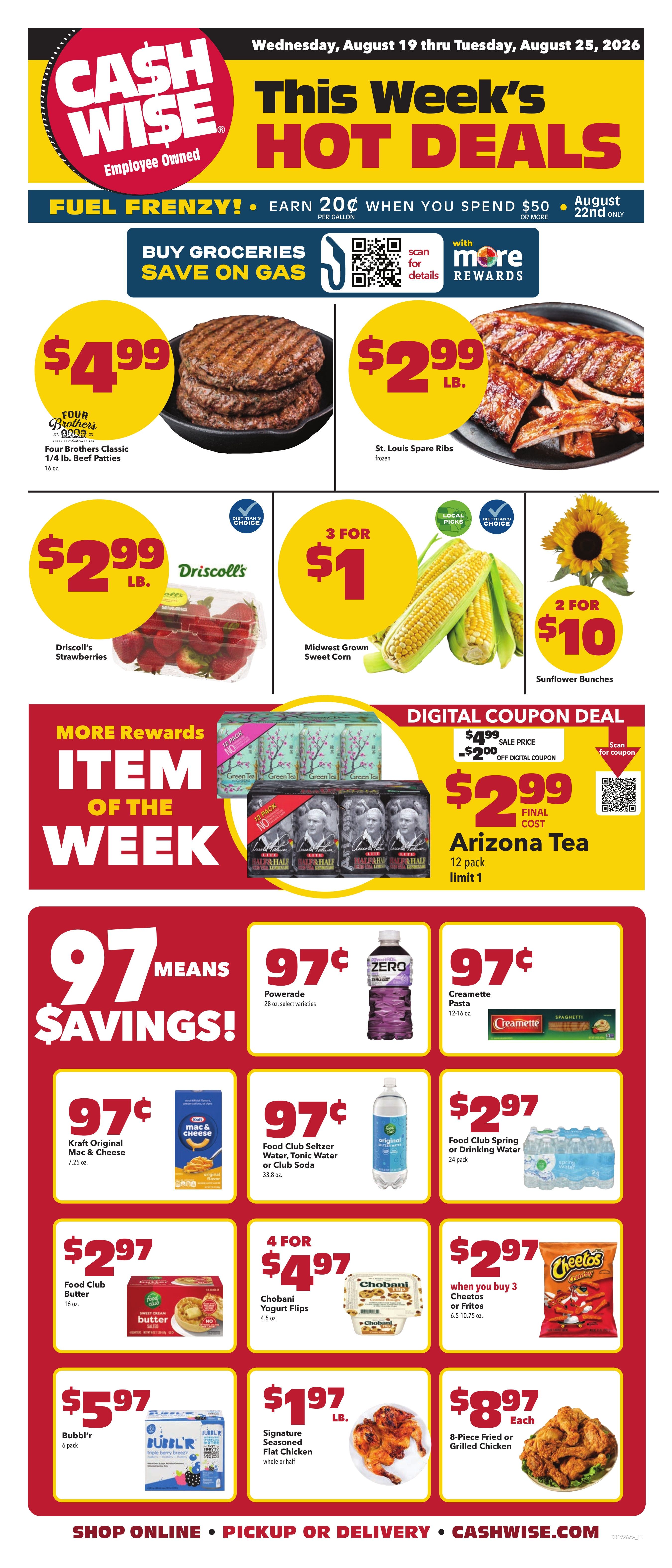 Cash Wise Weekly Ad August 19 - 25, 2026