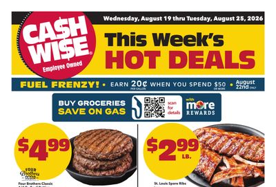 Cash Wise Weekly Ad August 19 - 25, 2026