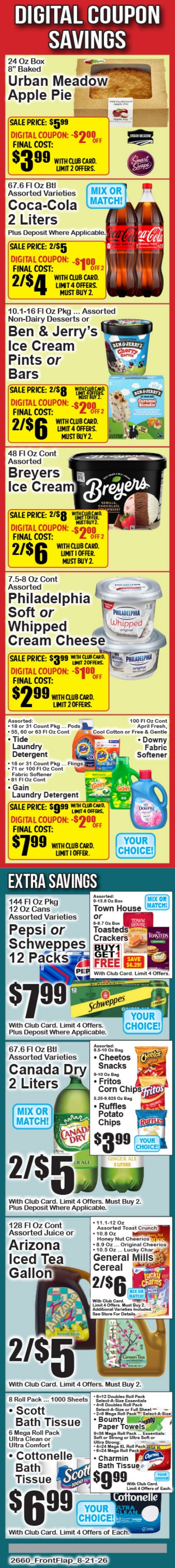 Food World Supermarket Weekly Ad August 21 - 27, 2026