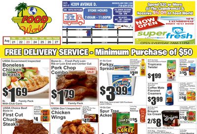 Food World Supermarket (4209 Avenue D, Brooklyn, NY) Key Food Weekly Ad August 21 - 27, 2026