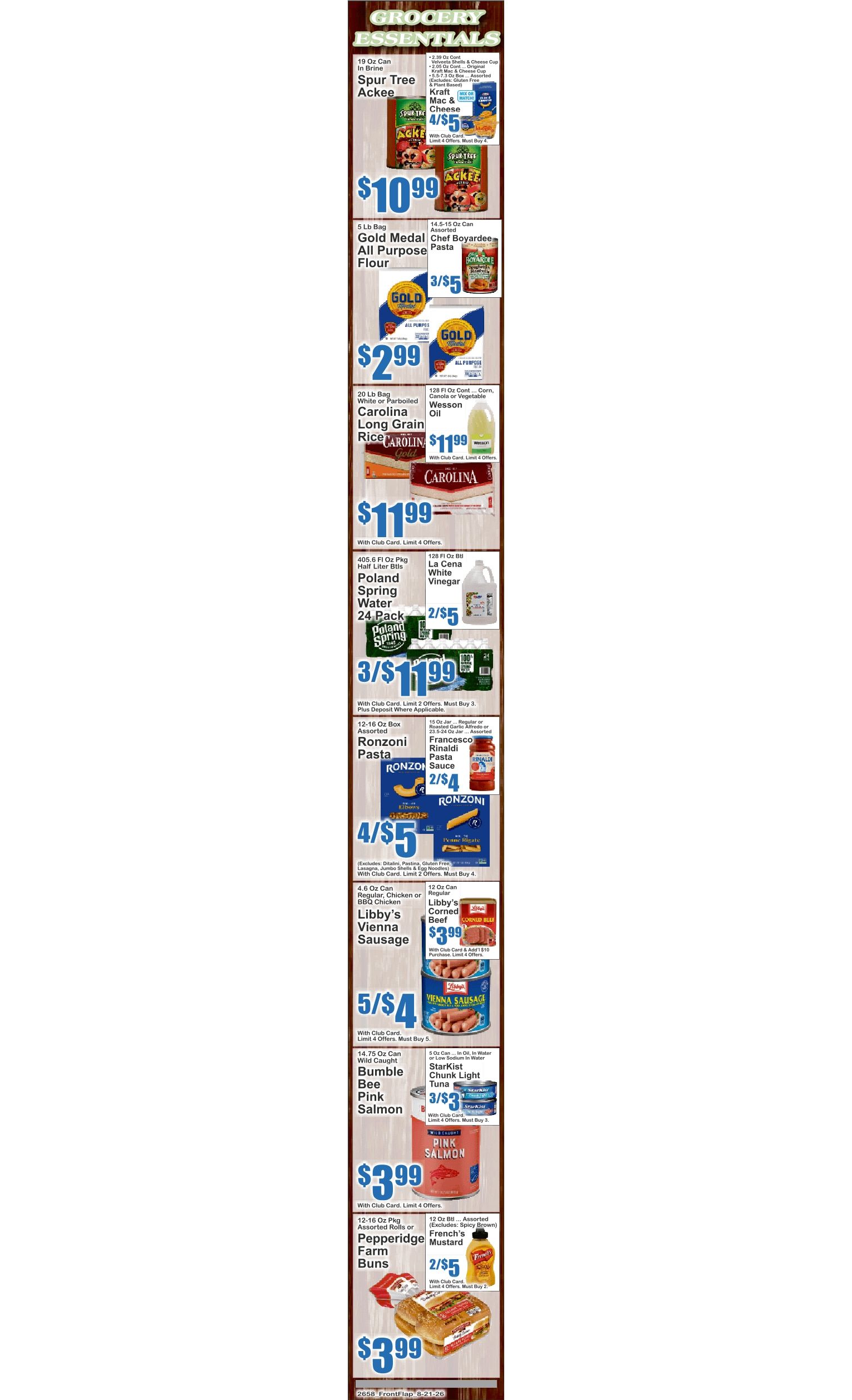 Food World Supermarket (Valley Stream, NY) Key Food Weekly Ad August 21 - 27, 2026