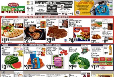 Fresh N Save Marketplace (Ridgewood, NY) Key Food Weekly Ad August 21 - 27, 2026