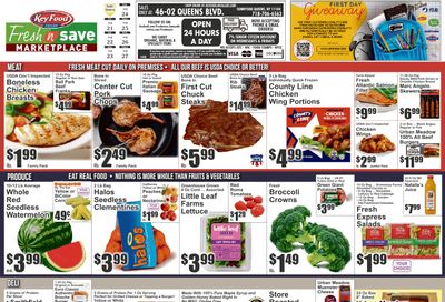 Fresh N Save Marketplace (Sunnyside, NY) Key Food Weekly Ad August 21 - 27, 2026