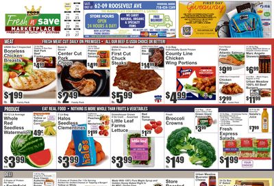 Fresh N Save Marketplace (Woodside, NY) Key Food Weekly Ad August 21 - 27, 2026