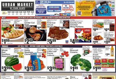 Urban Market (509 5th Avenue, Brooklyn, NY) Key Food Weekly Ad August 21 - 27, 2026