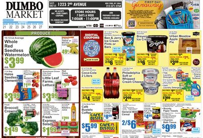 Dumbo Market (New York, NY) Key Food Weekly Ad August 21 - 27, 2026