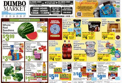 Dumbo Market Key Food Weekly Ad August 21 - 27, 2026