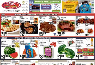 Key Fresh & Natural (102-02 101st Ave., Ozone Park, NY) Key Food Weekly Ad August 21 - 27, 2026
