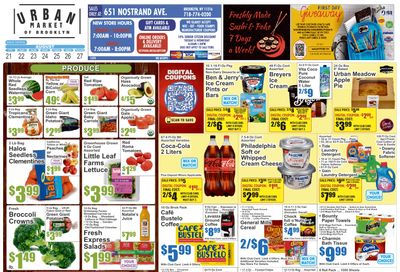 Urban Market (653 Nostrand Ave, Brooklyn, NY) Key Food Weekly Ad August 21 - 27, 2026