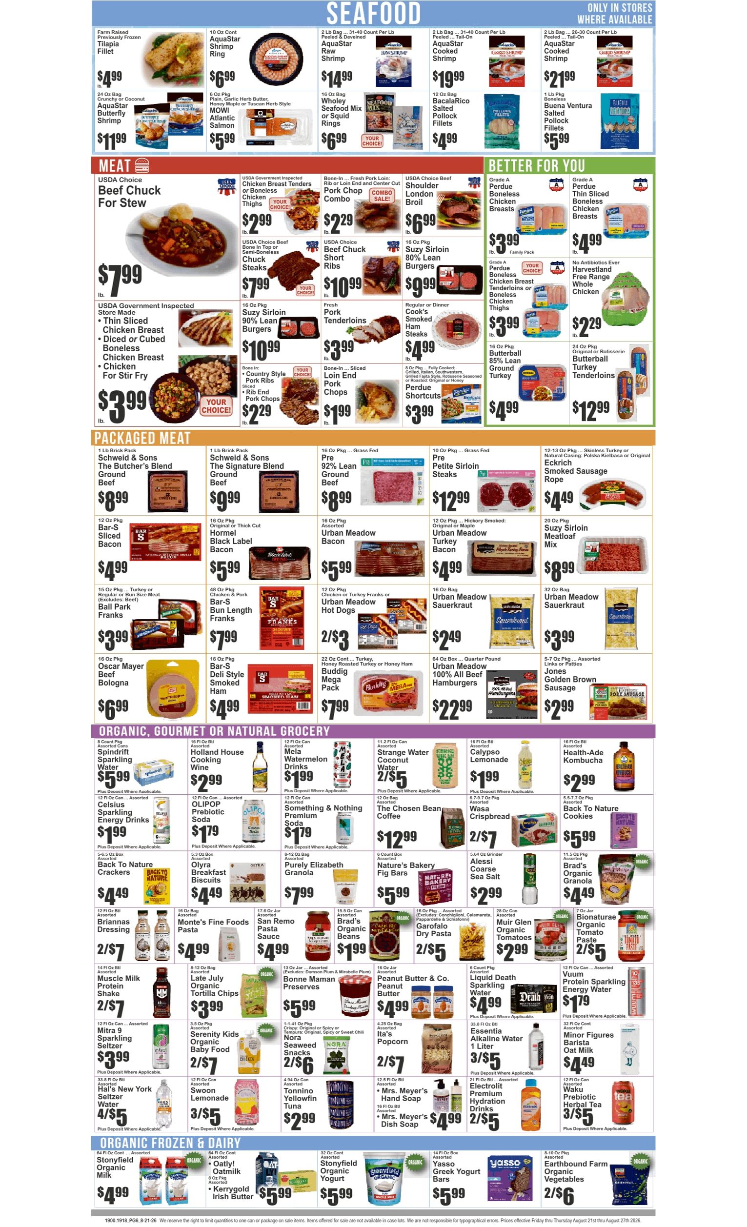 Waverly Gourmet Market (367 Waverly Ave., Brooklyn, NY) Key Food Weekly Ad August 21 - 27, 2026