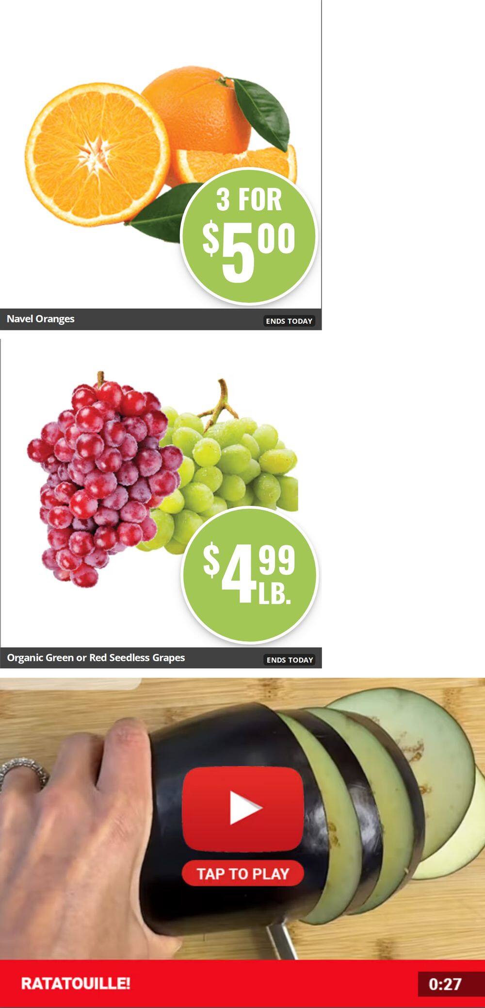 Greenway Markets Weekly Ad August 21 - 27, 2026