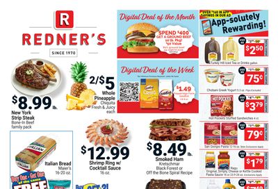 Redner's Markets (Allentown and other locations, PA) Weekly Ad August 20 - 26, 2026