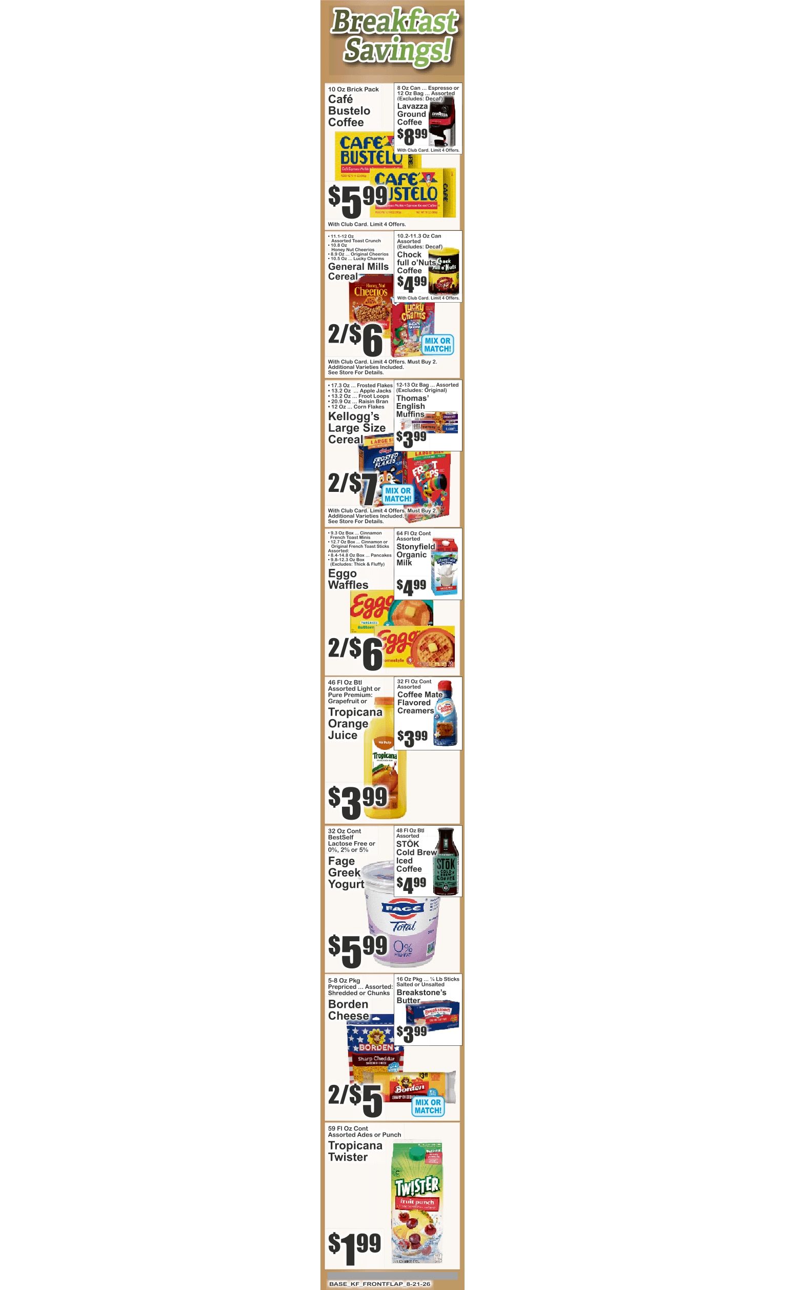 The Food Emporium (460 County Road 520, Marlboro, NJ) Food Emporium Weekly Ad August 21 - 27, 2026