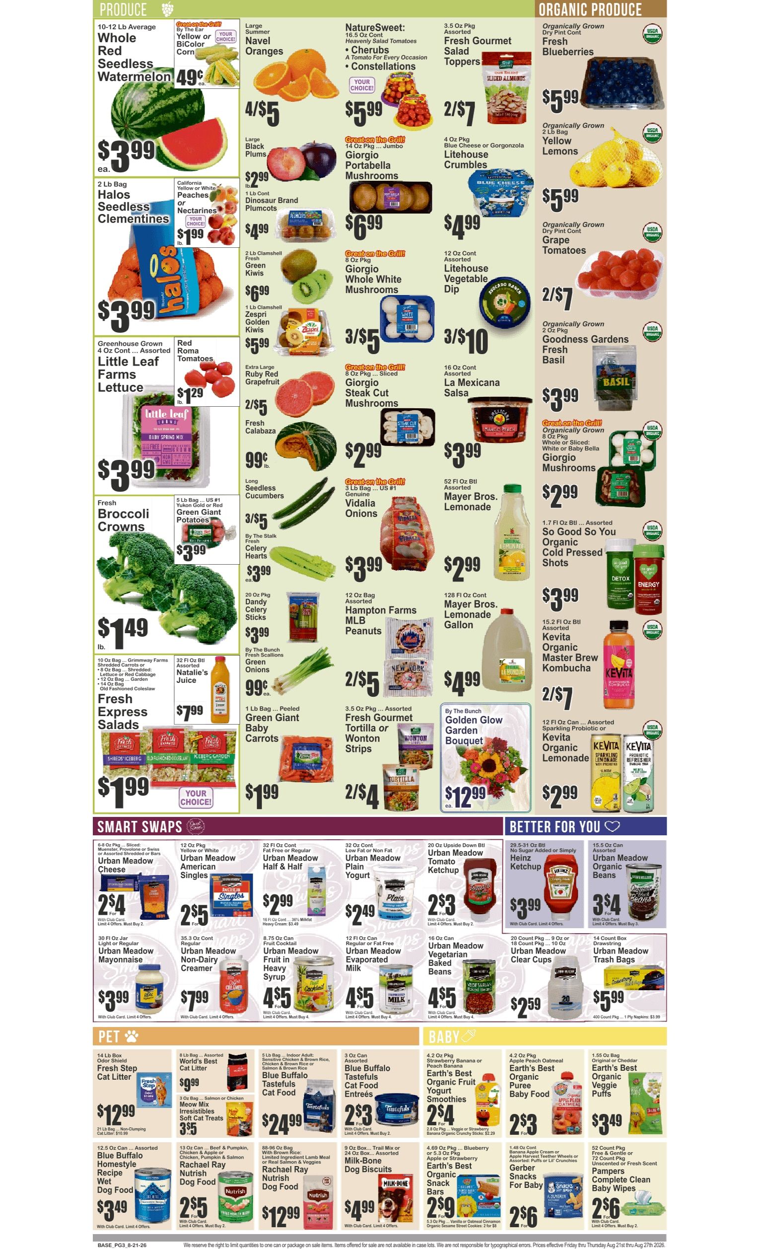 The Food Emporium (460 County Road 520, Marlboro, NJ) Food Emporium Weekly Ad August 21 - 27, 2026