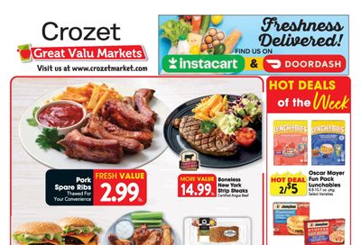Crozet Market Weekly Ad August 19 - 25, 2026