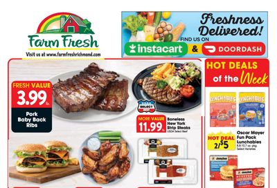 Farm Fresh Richmond Weekly Ad August 19 - 25, 2026