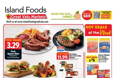 Island Foods Great Valu Weekly Ad August 19 - 25, 2026