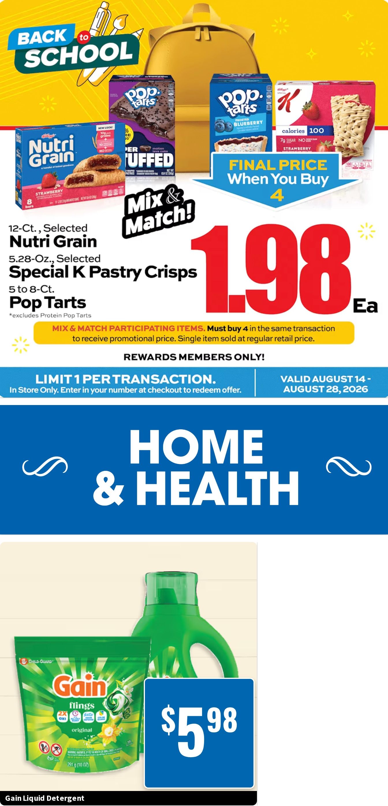 Wakefield Market Weekly Ad August 19 - 25, 2026