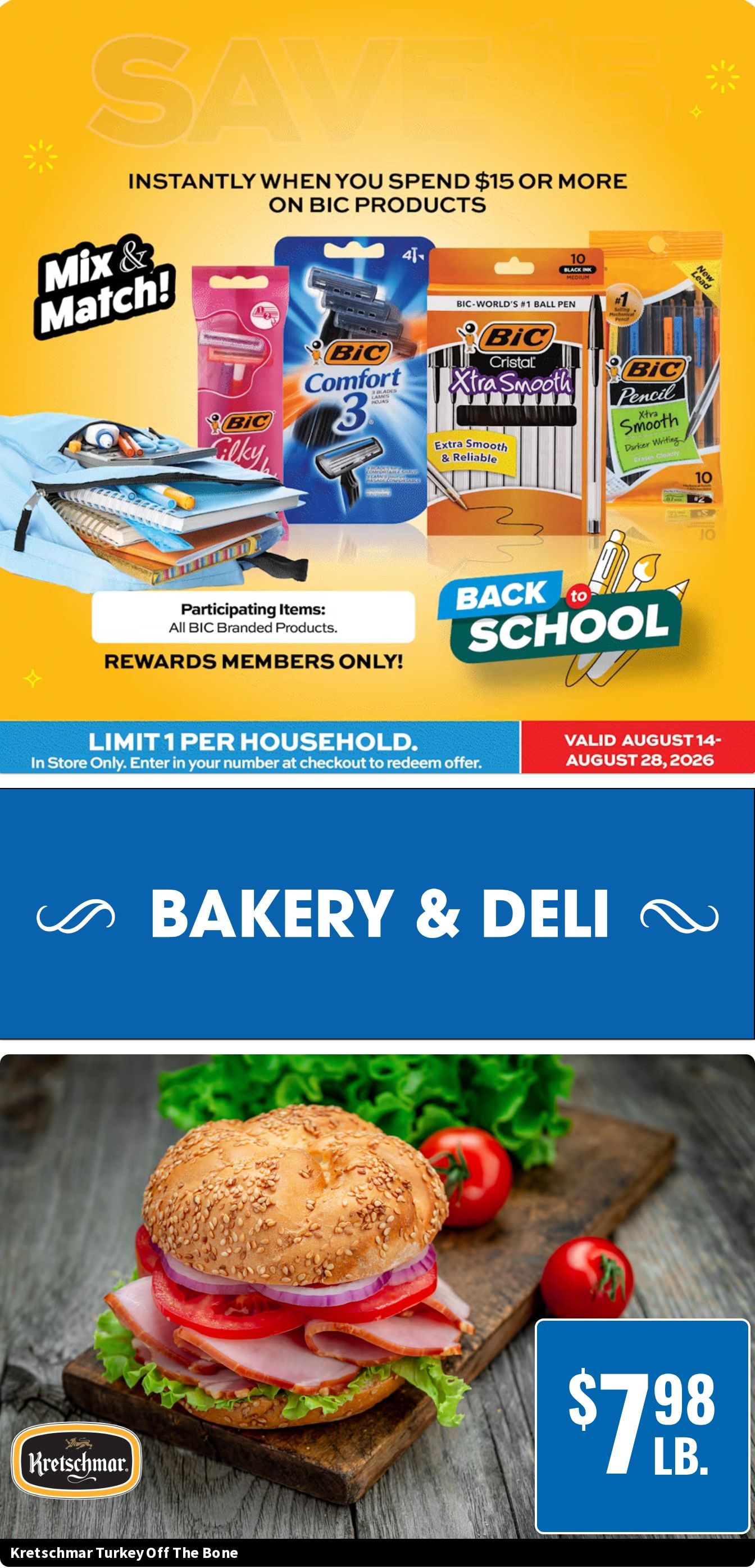 Wakefield Market Weekly Ad August 19 - 25, 2026