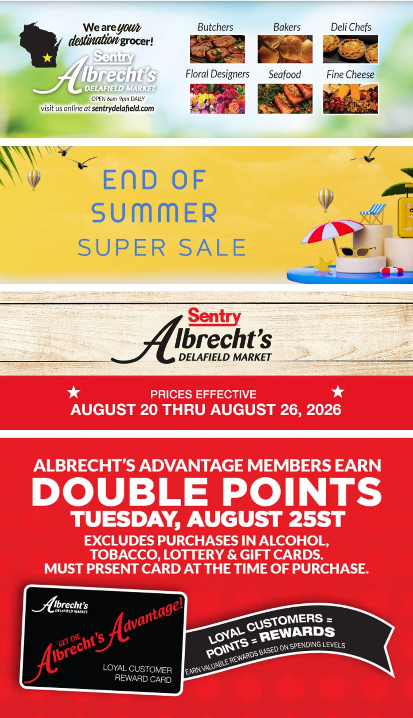 Albrecht's Delafield Market Weekly Ad August 20 - 26, 2026