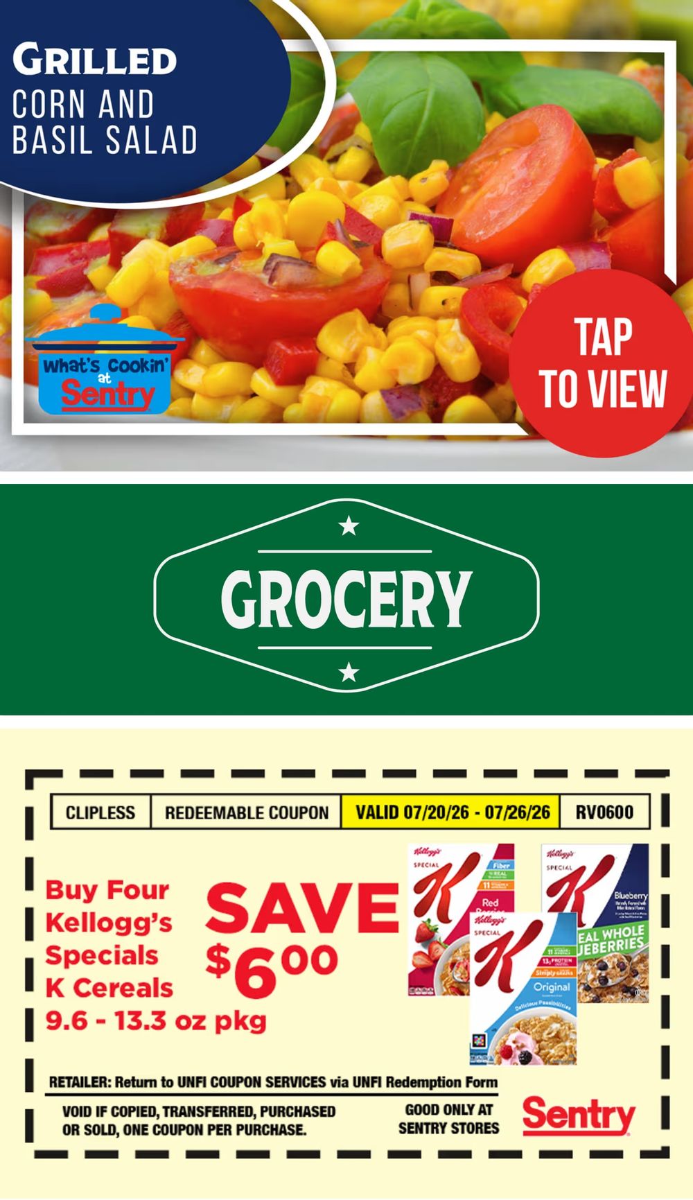 Sentry Foods Milwaukee Weekly Ad August 20 - 26, 2026
