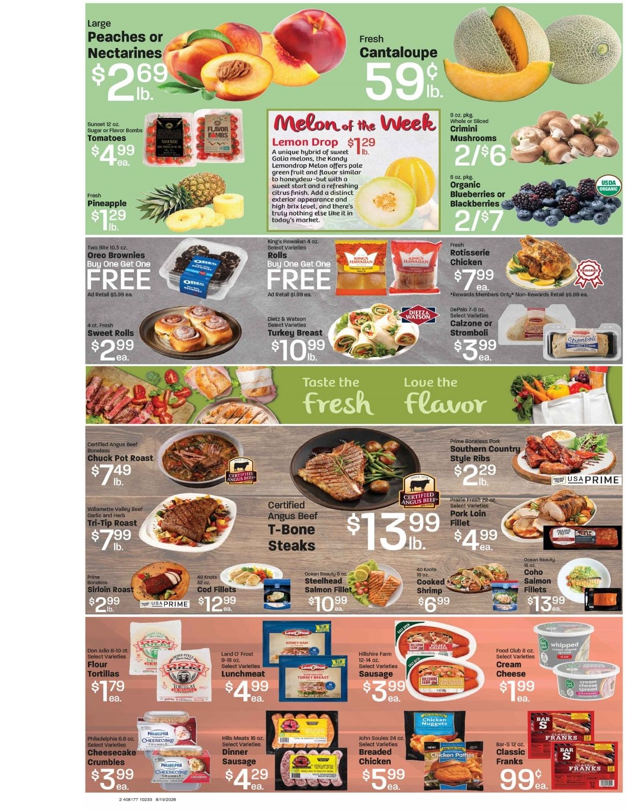 Benedict's Market Weekly Ad August 19 - 25, 2026