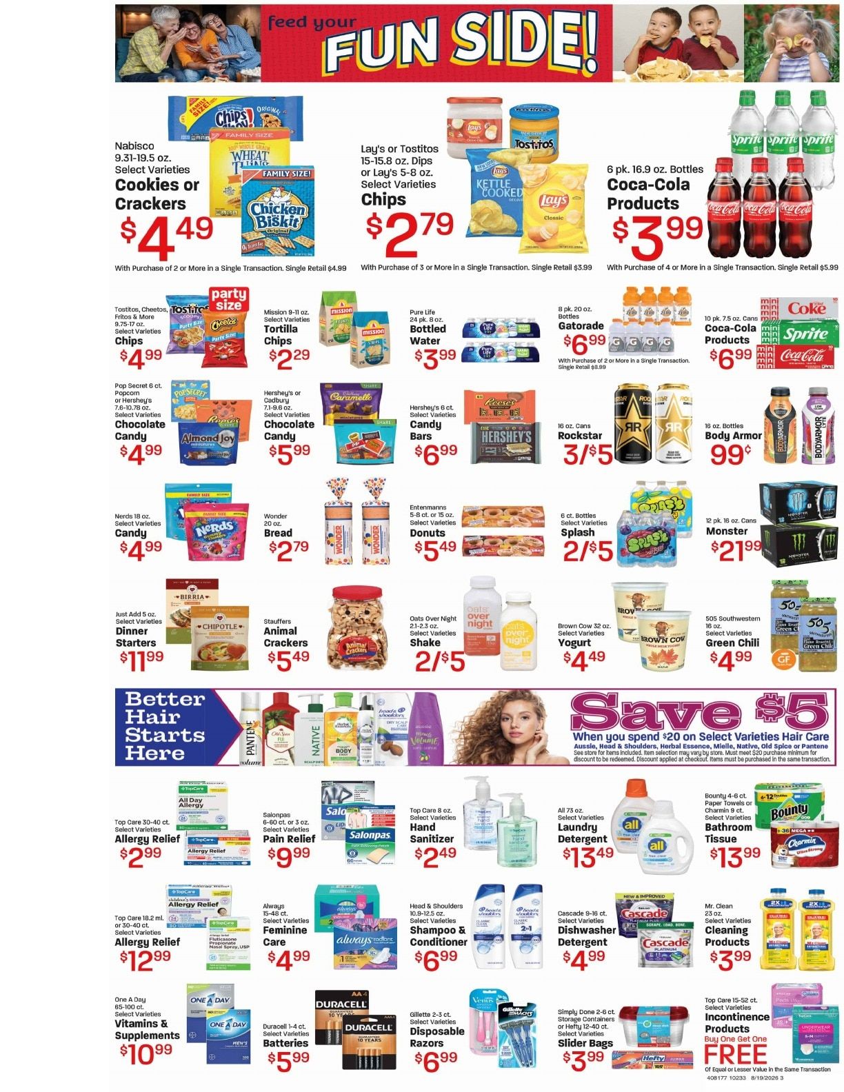 Benedict's Market Weekly Ad August 19 - 25, 2026