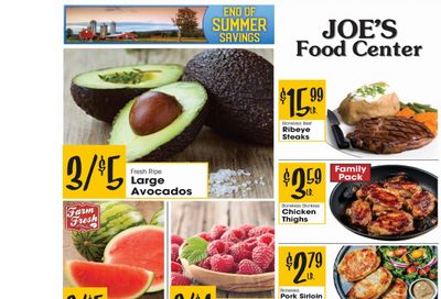 Joe's Food Center Weekly Ad August 19 - 25, 2026