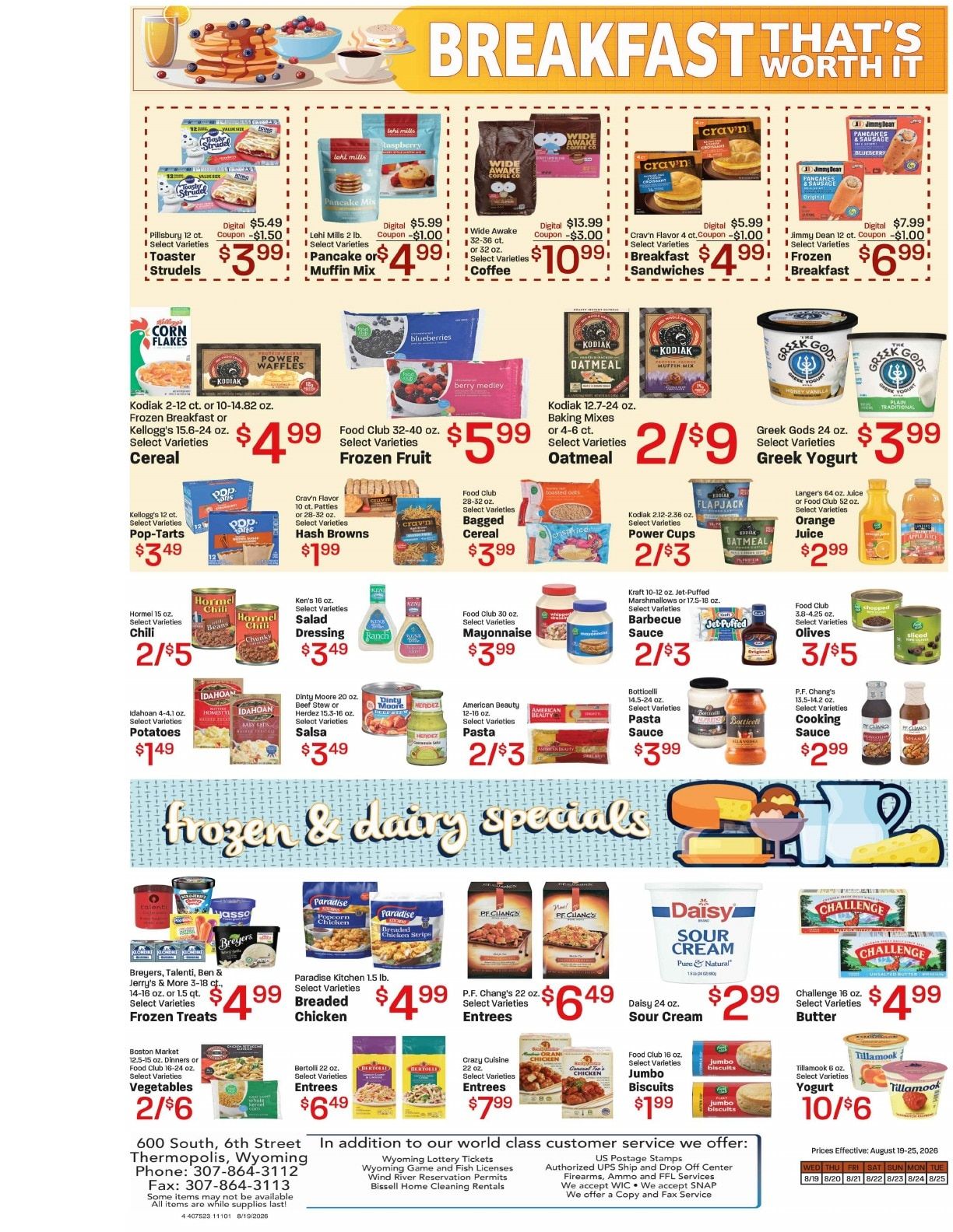 Mack's Market Weekly Ad August 19 - 25, 2026