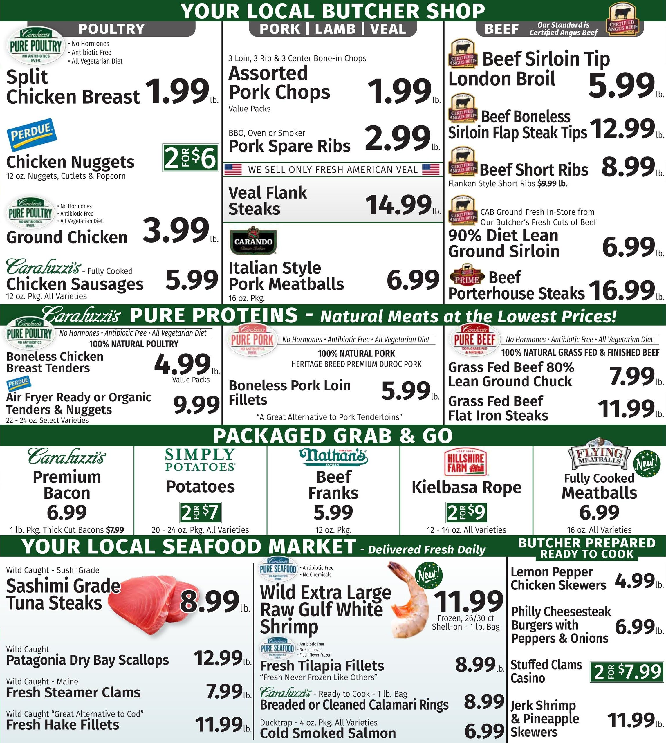 Caraluzzi's (Ansonia–Derby Area, CT–NY) Weekly Ad August 24 - 30, 2026