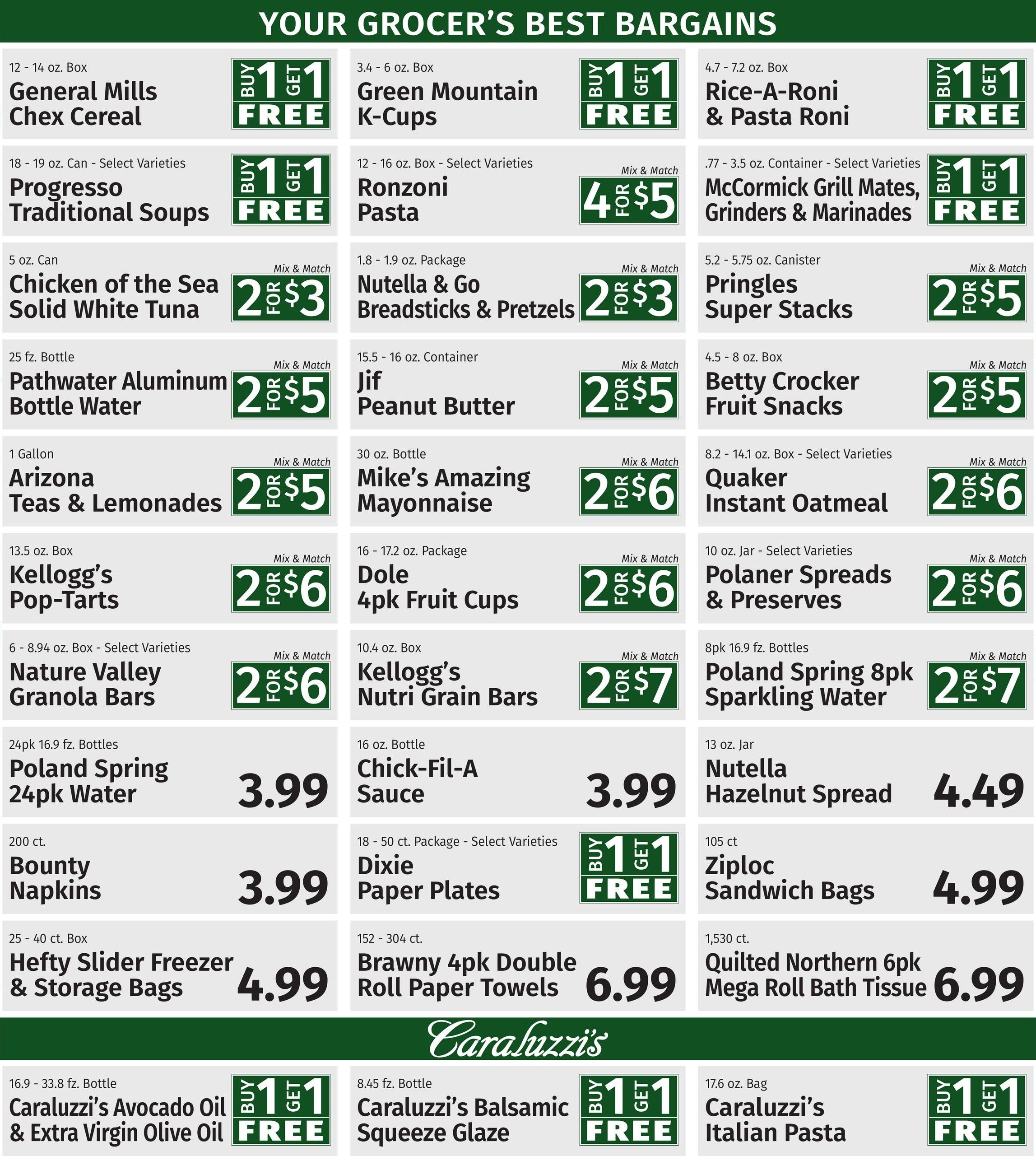 Caraluzzi's (Ansonia–Derby Area, CT–NY) Weekly Ad August 24 - 30, 2026